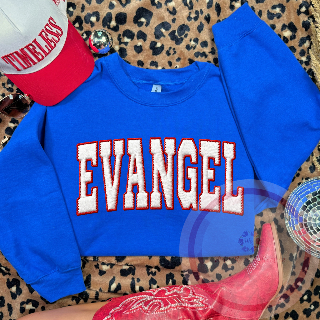Evangel Faux Stitched Sweatshirt