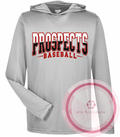 Prospects Baseball Hooded Long Sleeve Tshirt