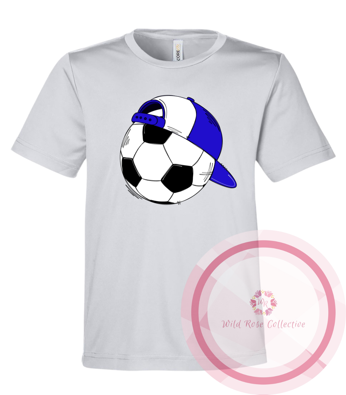Soccer Hat Performance Tshirt