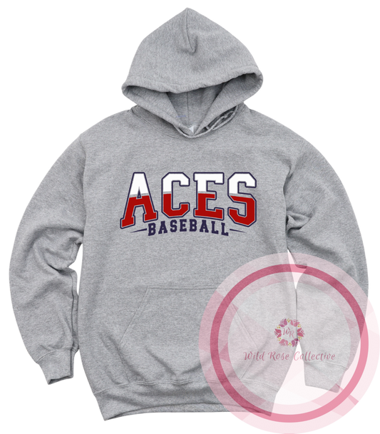 Aces Split Color Hoodie