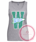 Wave Varsity Pinstripe Tank Top