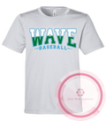 Wave Split Color Performance Tshirt