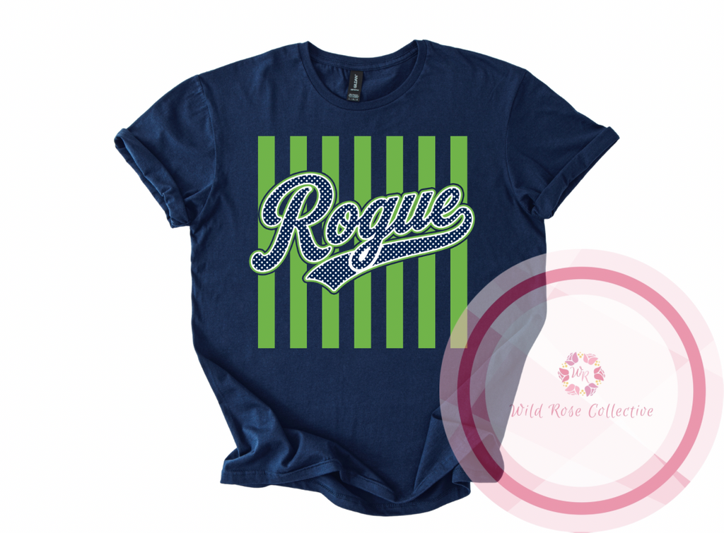 Rogue Stripes & Polka Dot Tshirt
