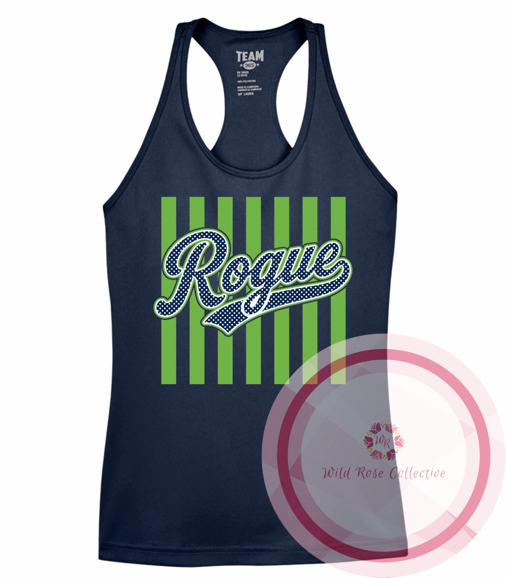Rogue Stripes & Polka Dot Performance Tank Top