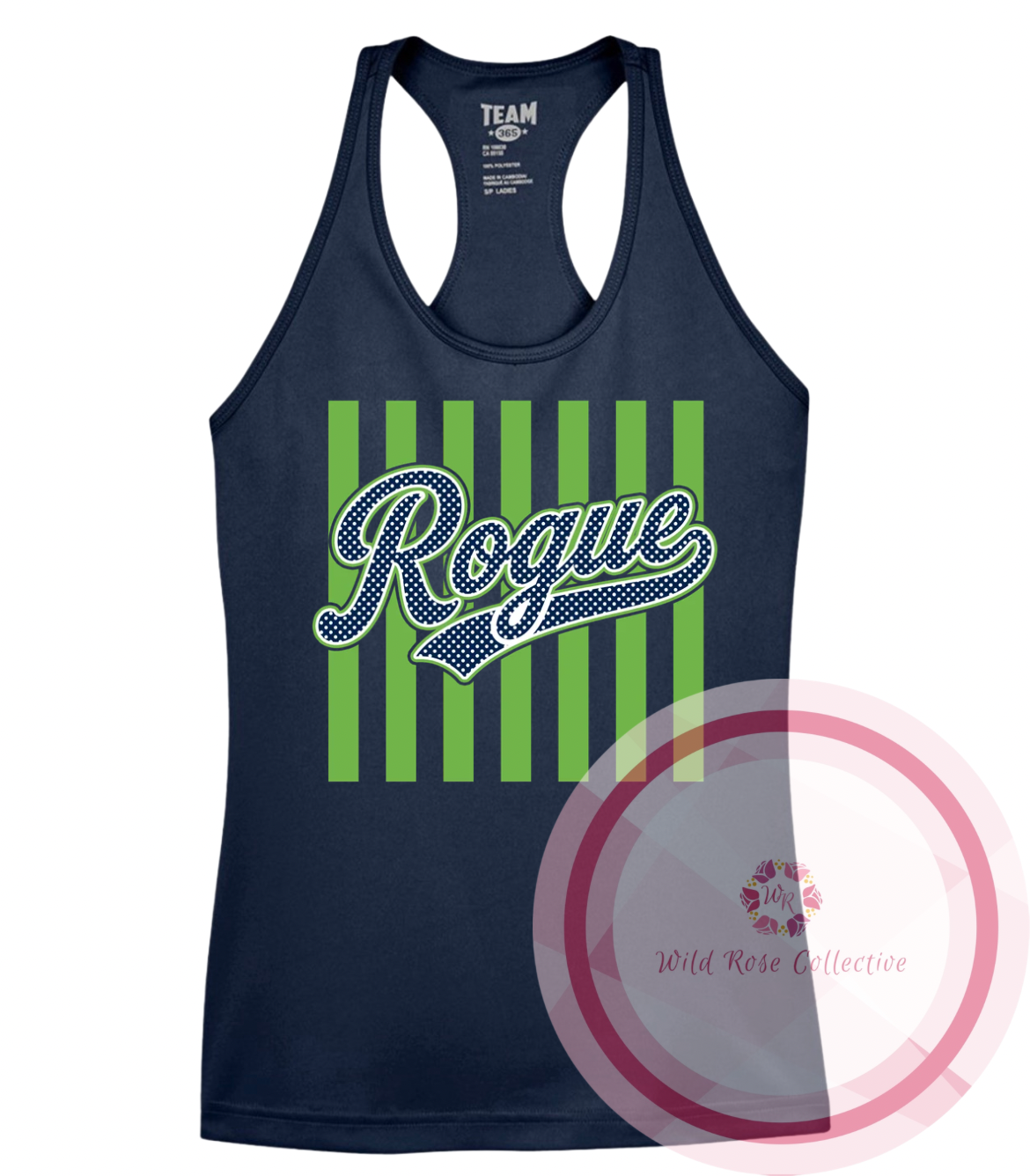 Rogue Stripes & Polka Dot Performance Tank Top