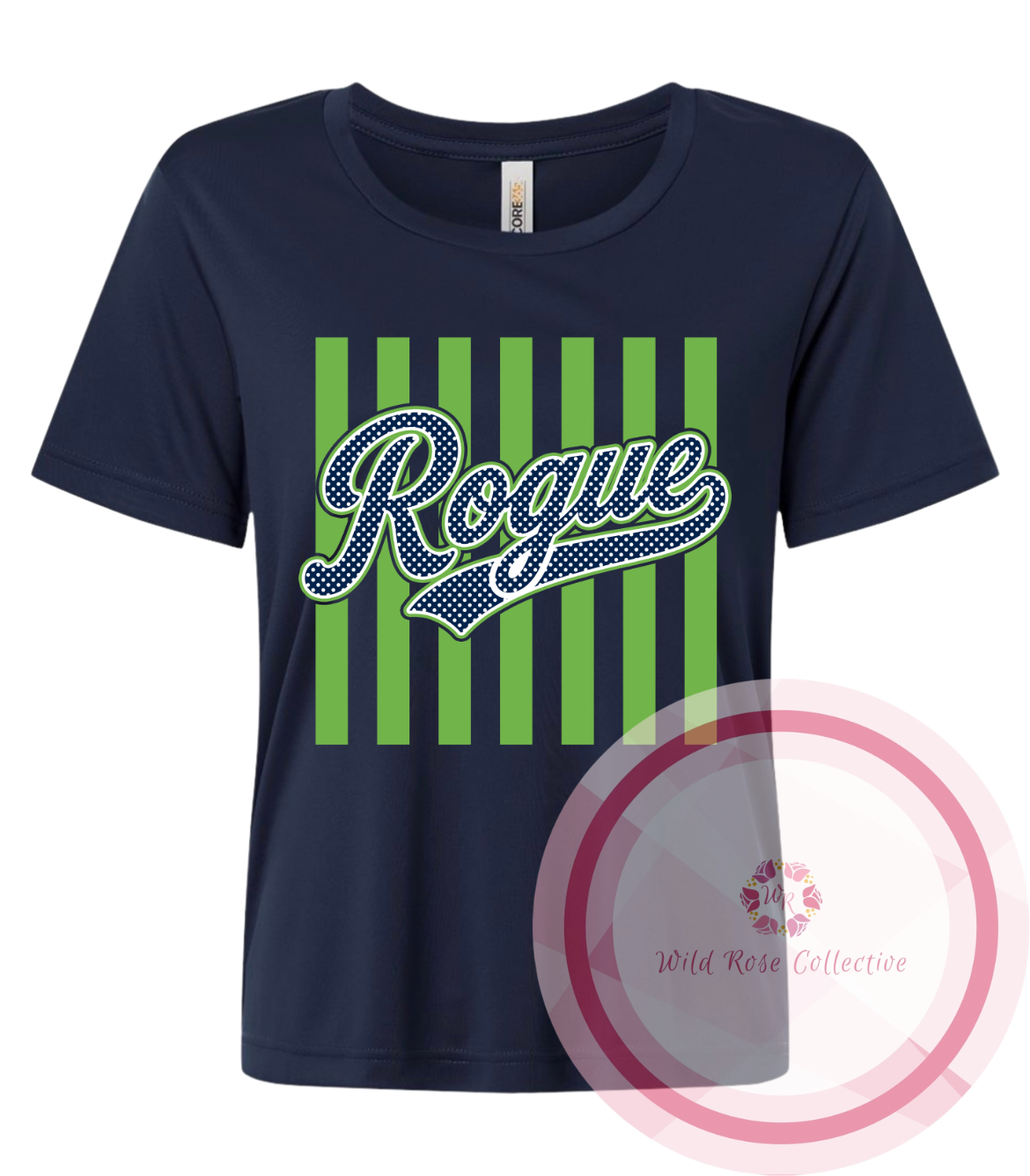Rogue Stripes & Polka Dot Tshirt