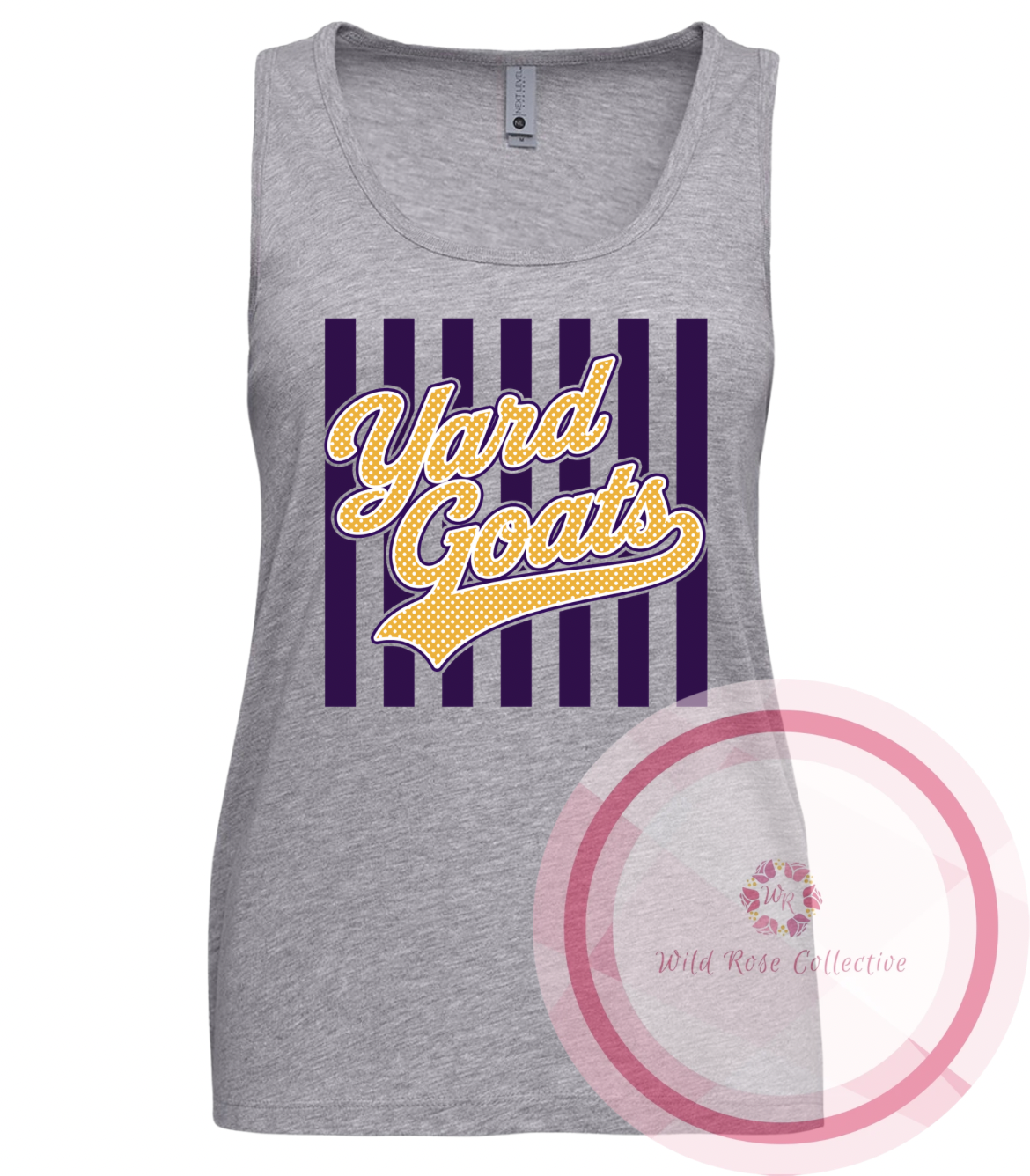 Yard Goats Stripes & Polka Dot Tank Top
