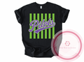 Pilots Stripes & Polka Dot Tshirt