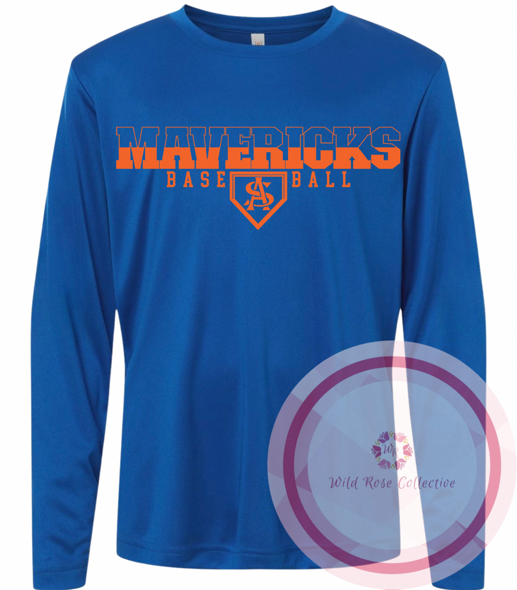 SA Mavericks Classic Long Sleeve Tshirt