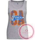 SA Mavericks Varsity Pinstripe Tank Top