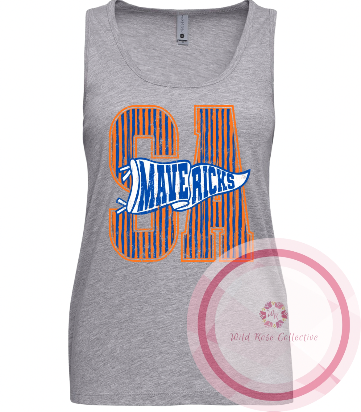 SA Mavericks Varsity Pinstripe Tank Top
