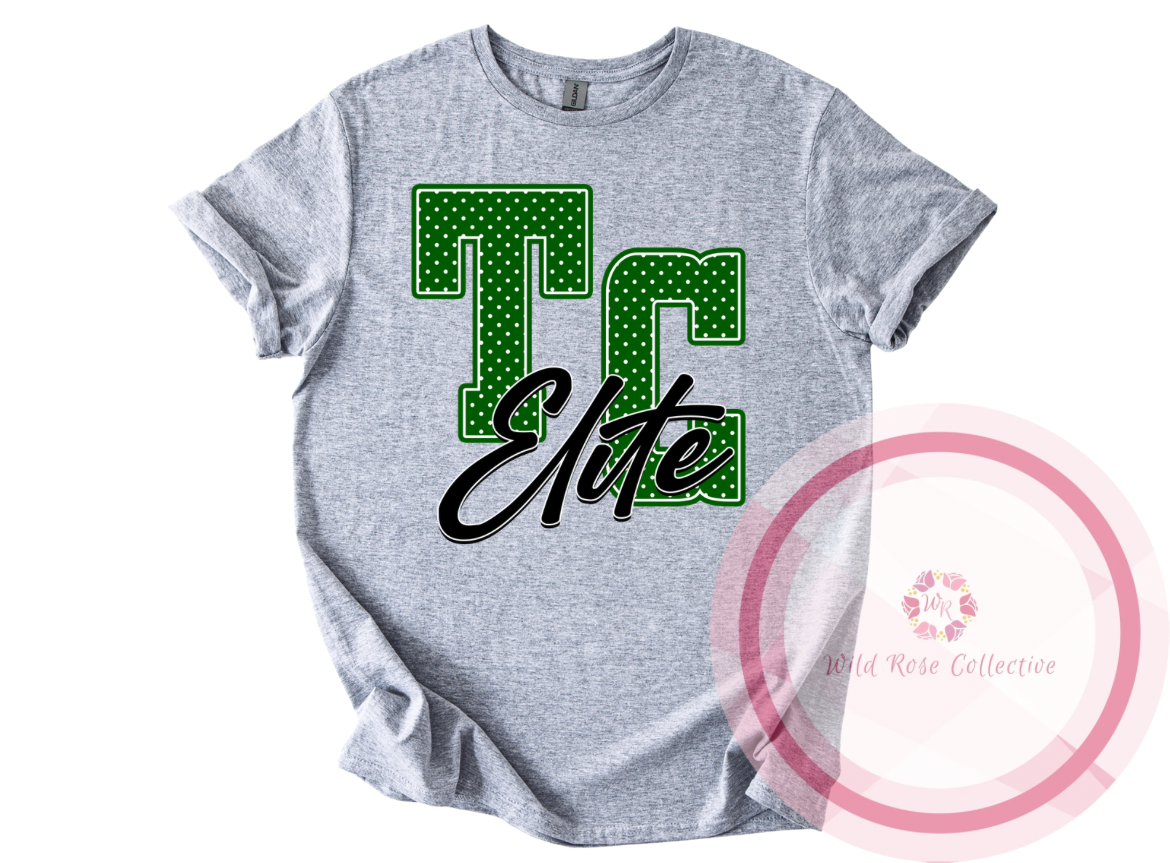 TC Elite Varsity Polka Dot Tshirt