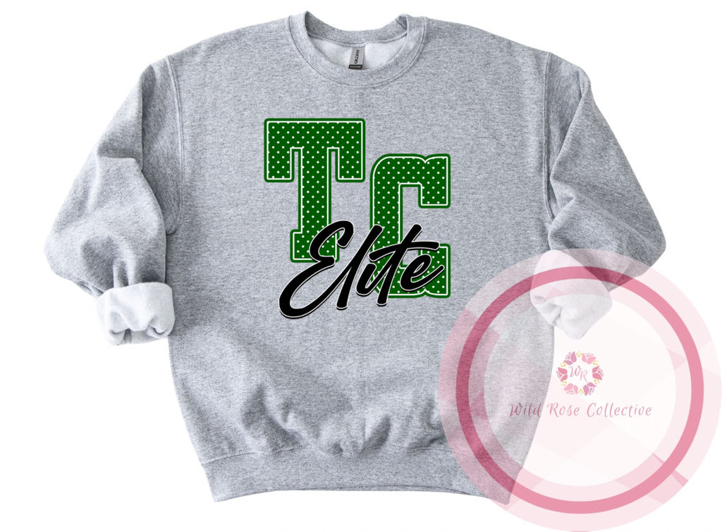 TC Elite Varsity Polka Dot Sweatshirt