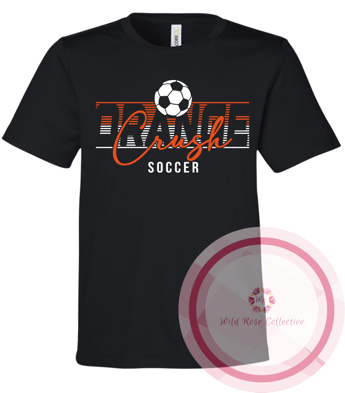 Orange Crush Soccer Performance Tshirt