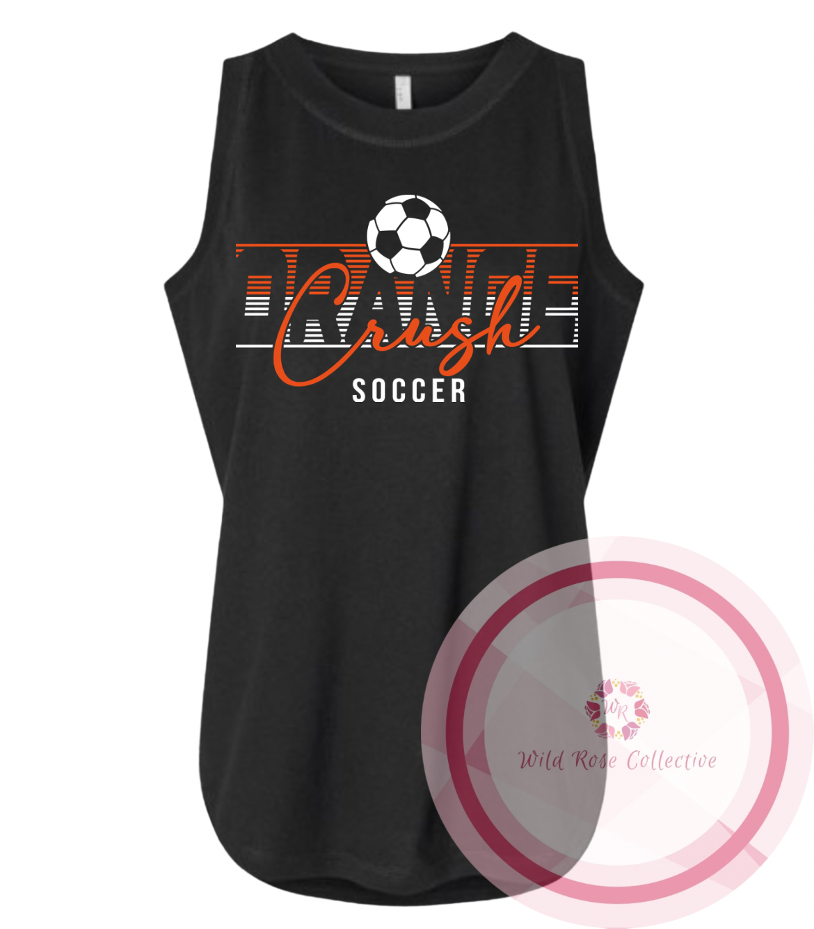 Orange Crush Soccer Tank Top