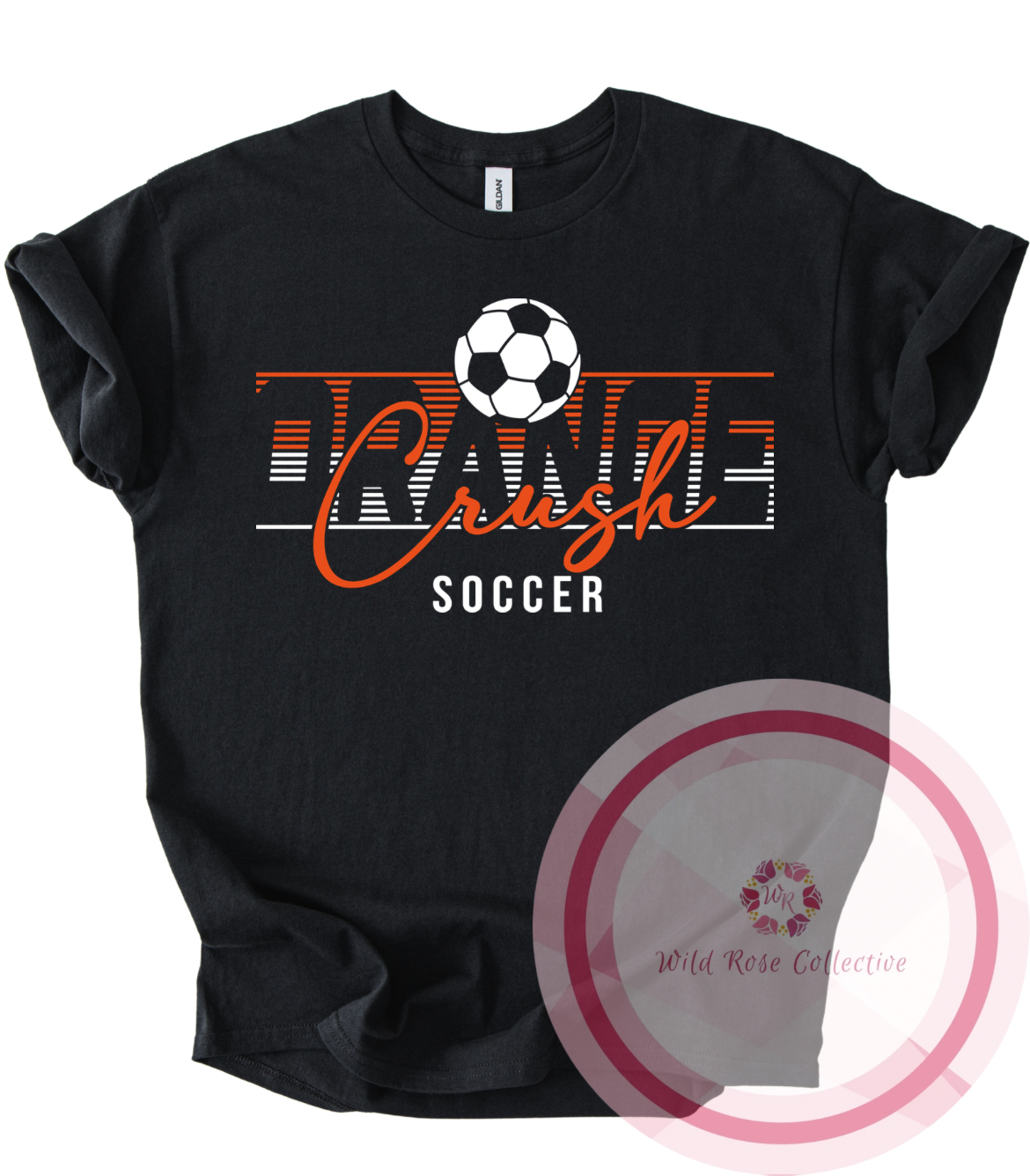 Orange Crush Soccer Tshirt