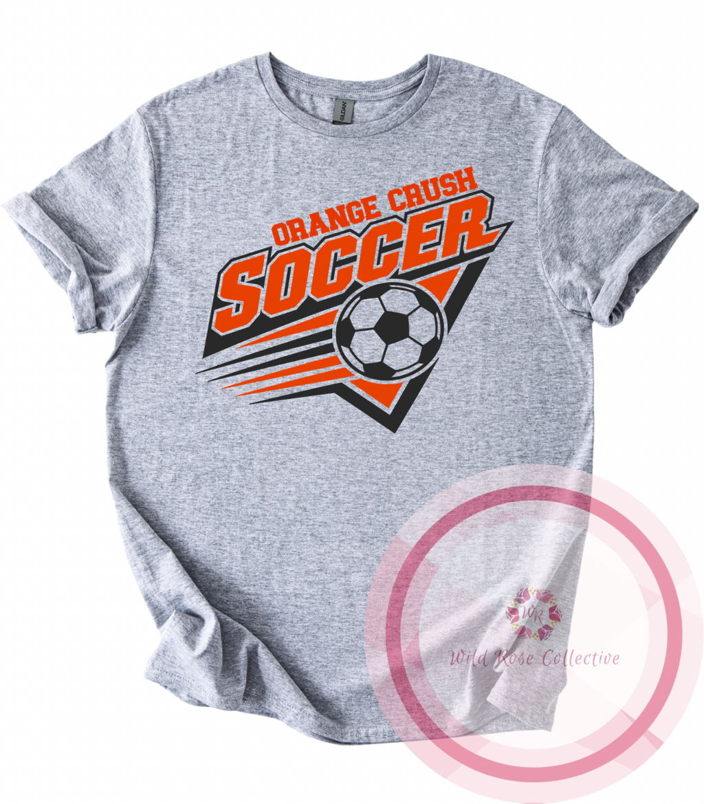 Orange Crush Soccer Tshirt