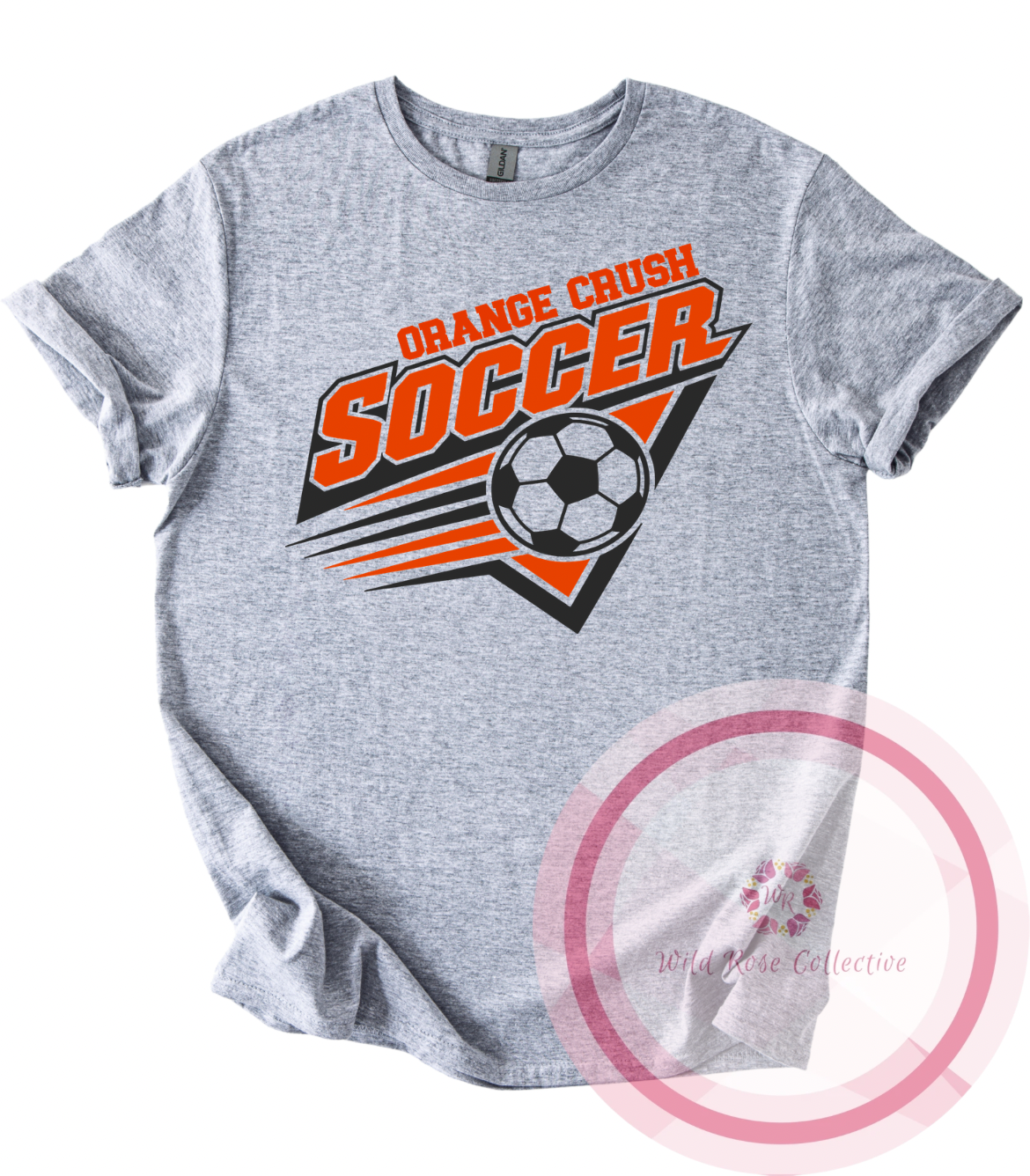 Orange Crush Soccer Tshirt