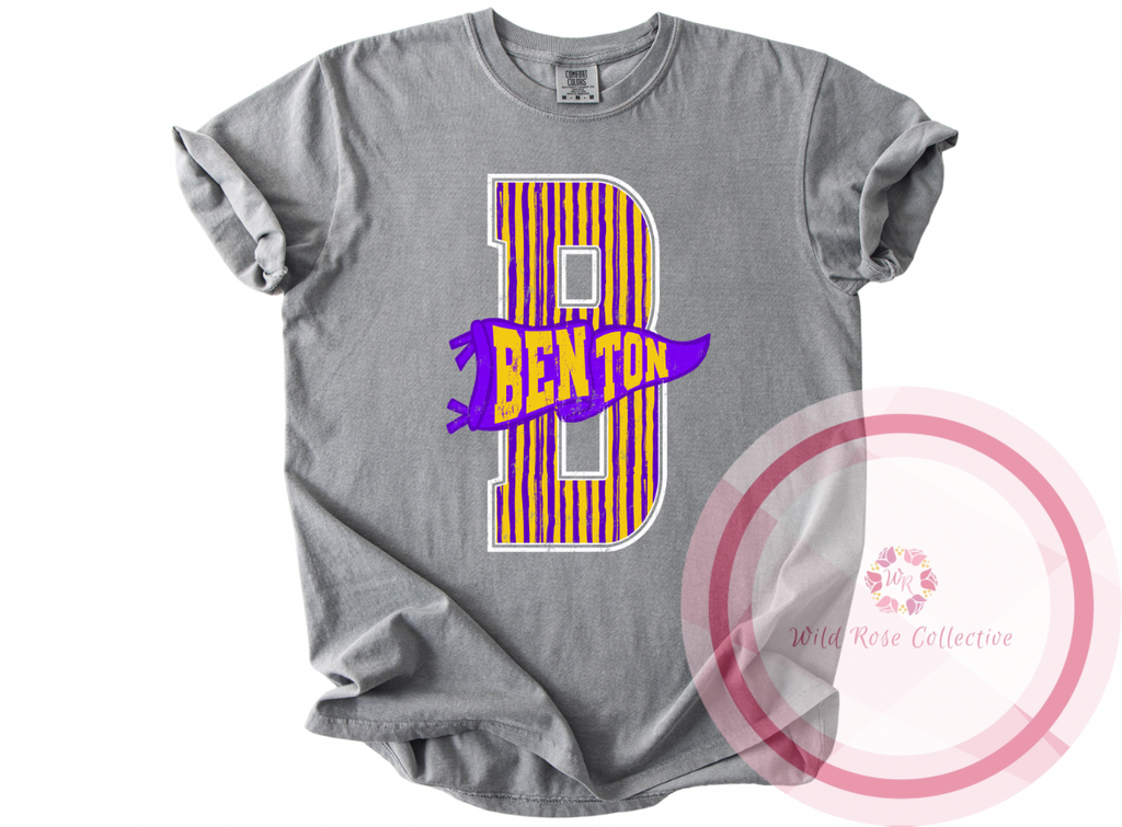 Benton Varsity Pinstripe Tshirt