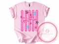 Griffins Pink Football Laces Tshirt