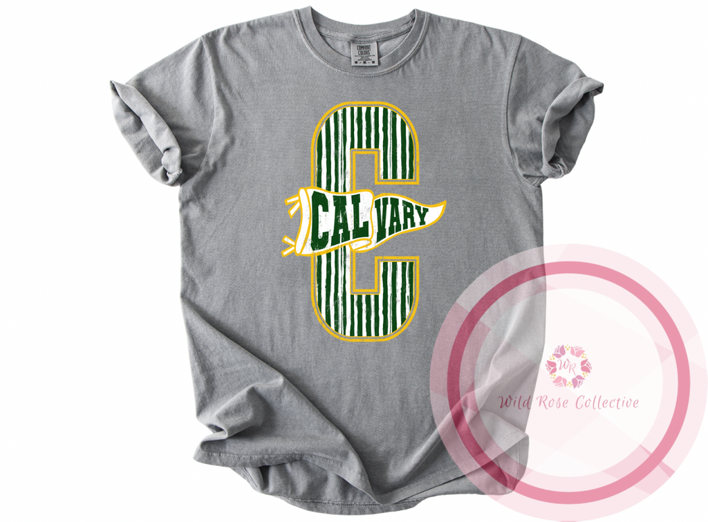 Calvary Varsity Pinstripe Tshirt