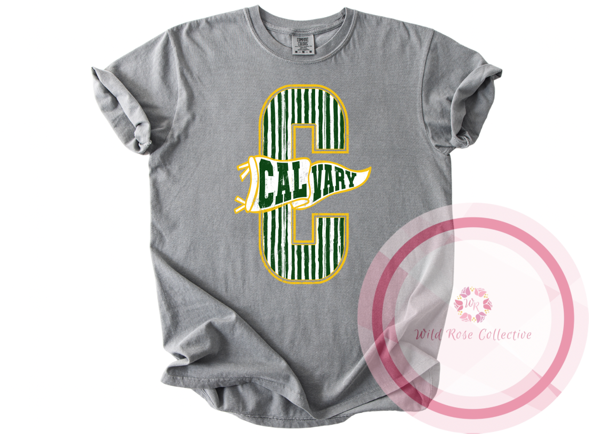 Calvary Varsity Pinstripe Tshirt