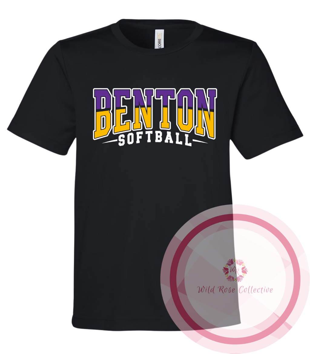 Benton Softball Performance Tshirt