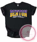 Benton Softball Cotton Tshirt