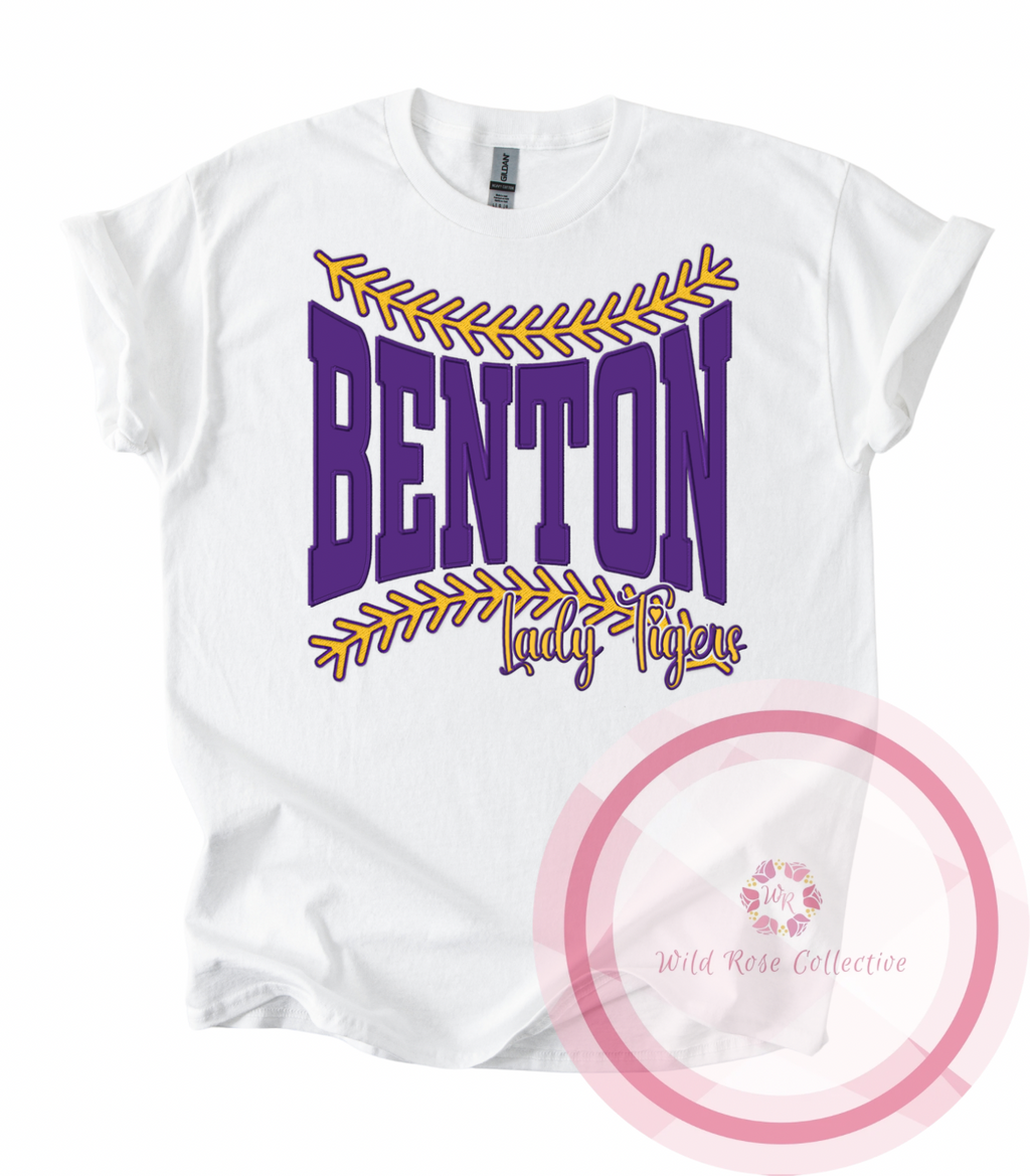 Benton Lady Tigers Laces Tshirt