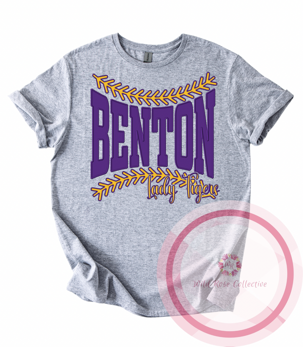 Benton Lady Tigers Laces Tshirt