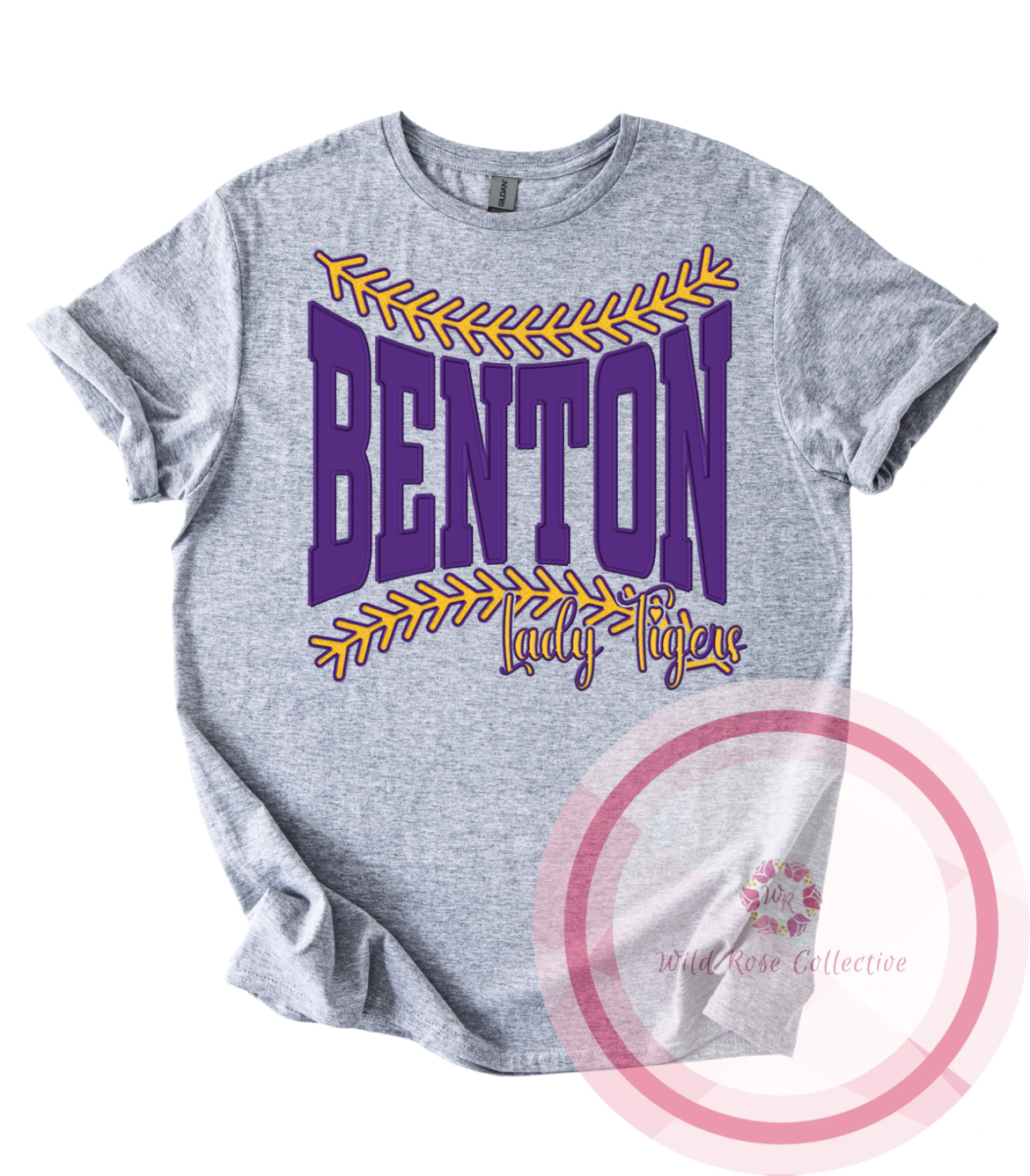 Benton Lady Tigers Laces Tshirt