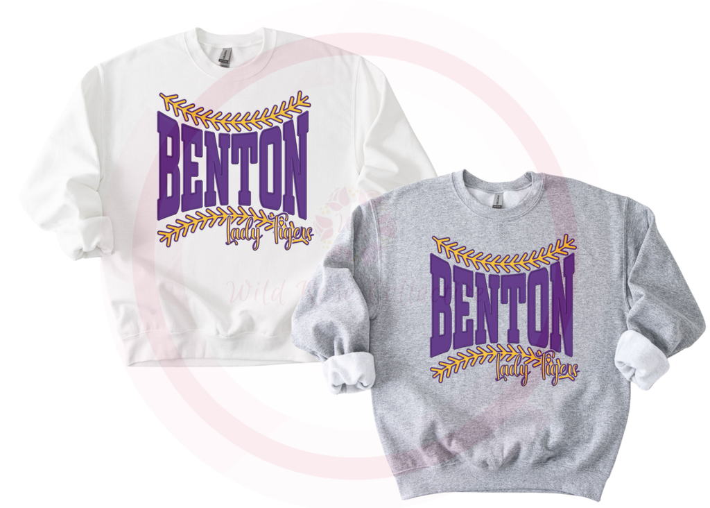 Benton Lady Tigers Laces Sweatshirt