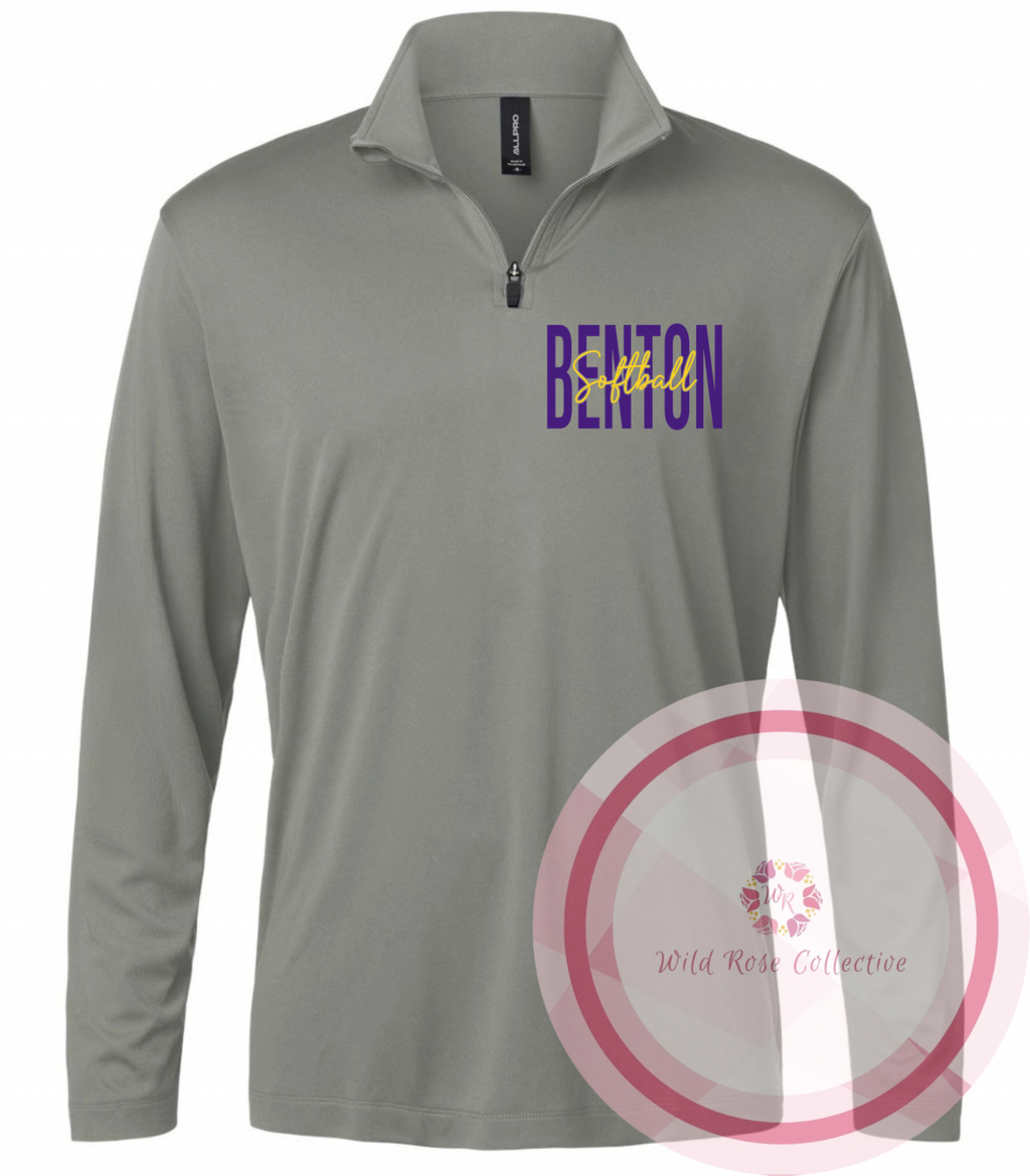 Benton Softball Quarter Zip