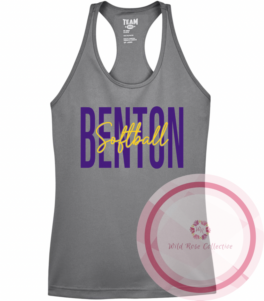 Benton Softball Performance Tank Top