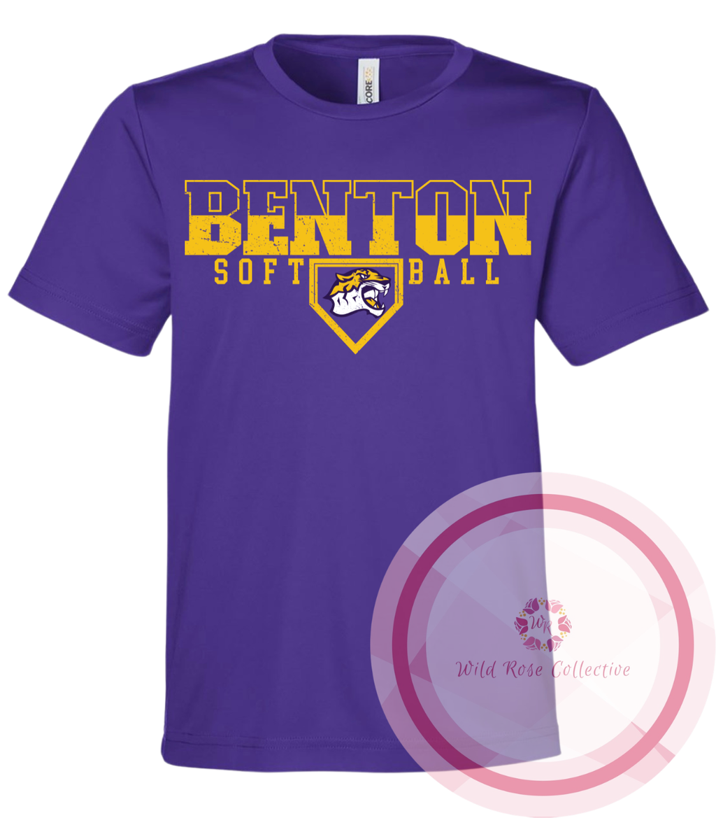 Benton Softball Performance Tshirt