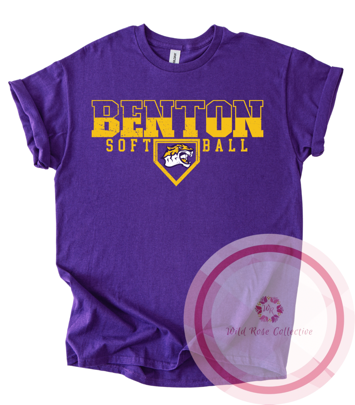 Benton Softball Cotton Tshirt