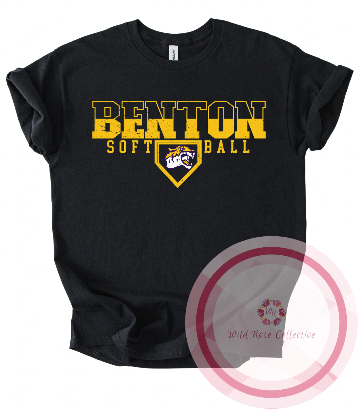 Benton Softball Cotton Tshirt