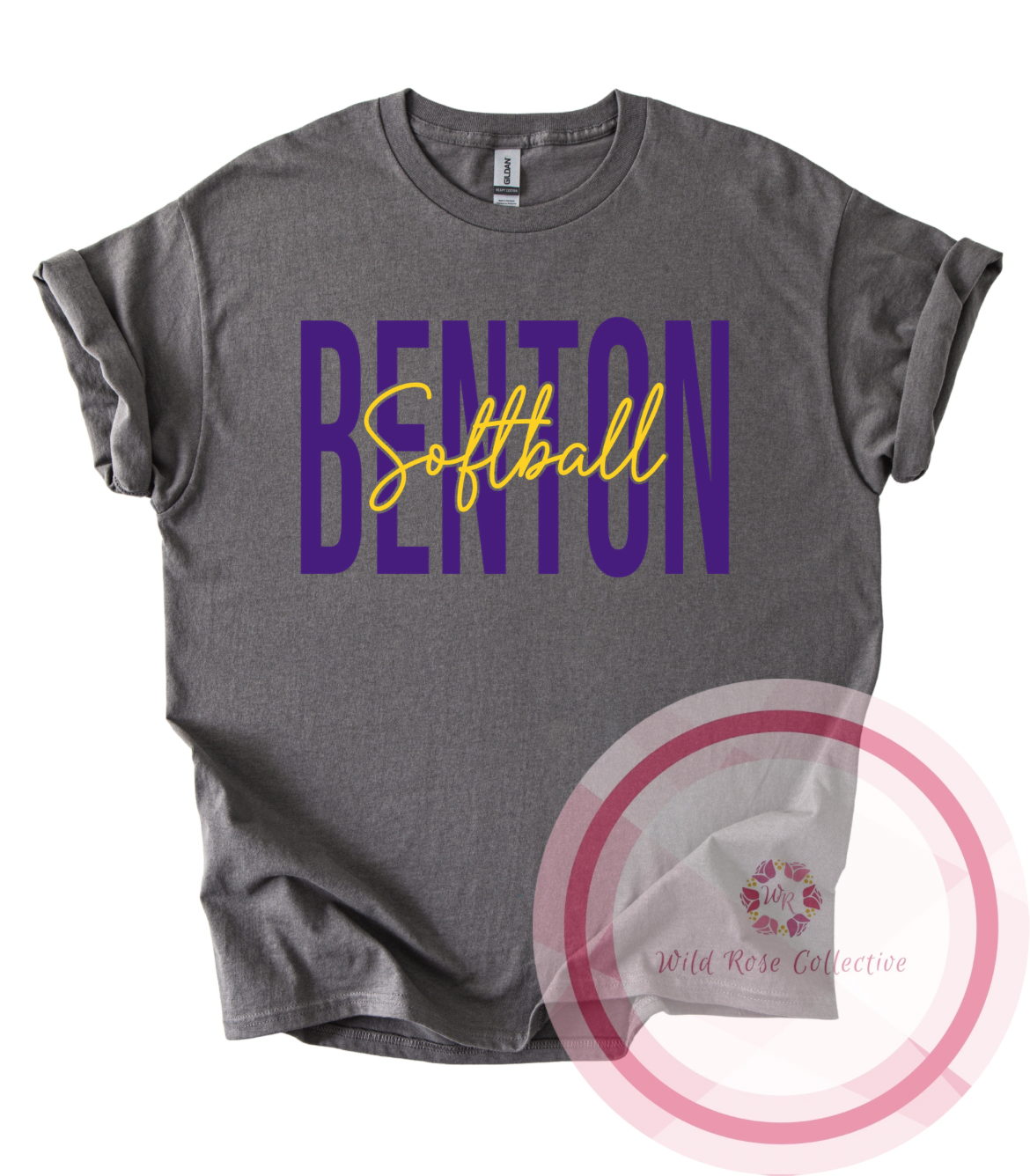 Benton Softball Cotton Tshirt